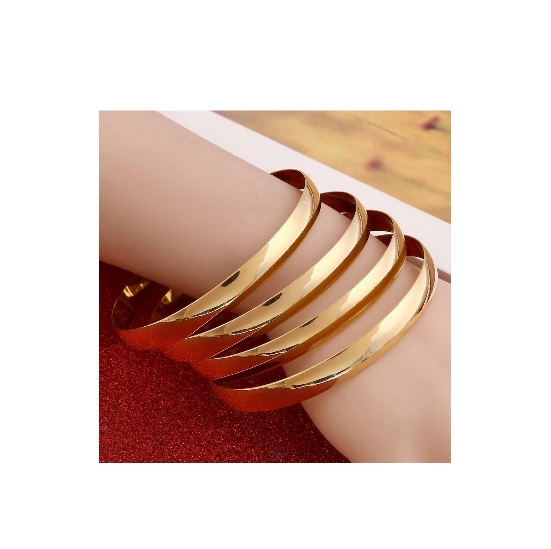 Brass Bangle Bracelet for Women party ware items Handmade Metal Brass stylish bracelet for wholesale