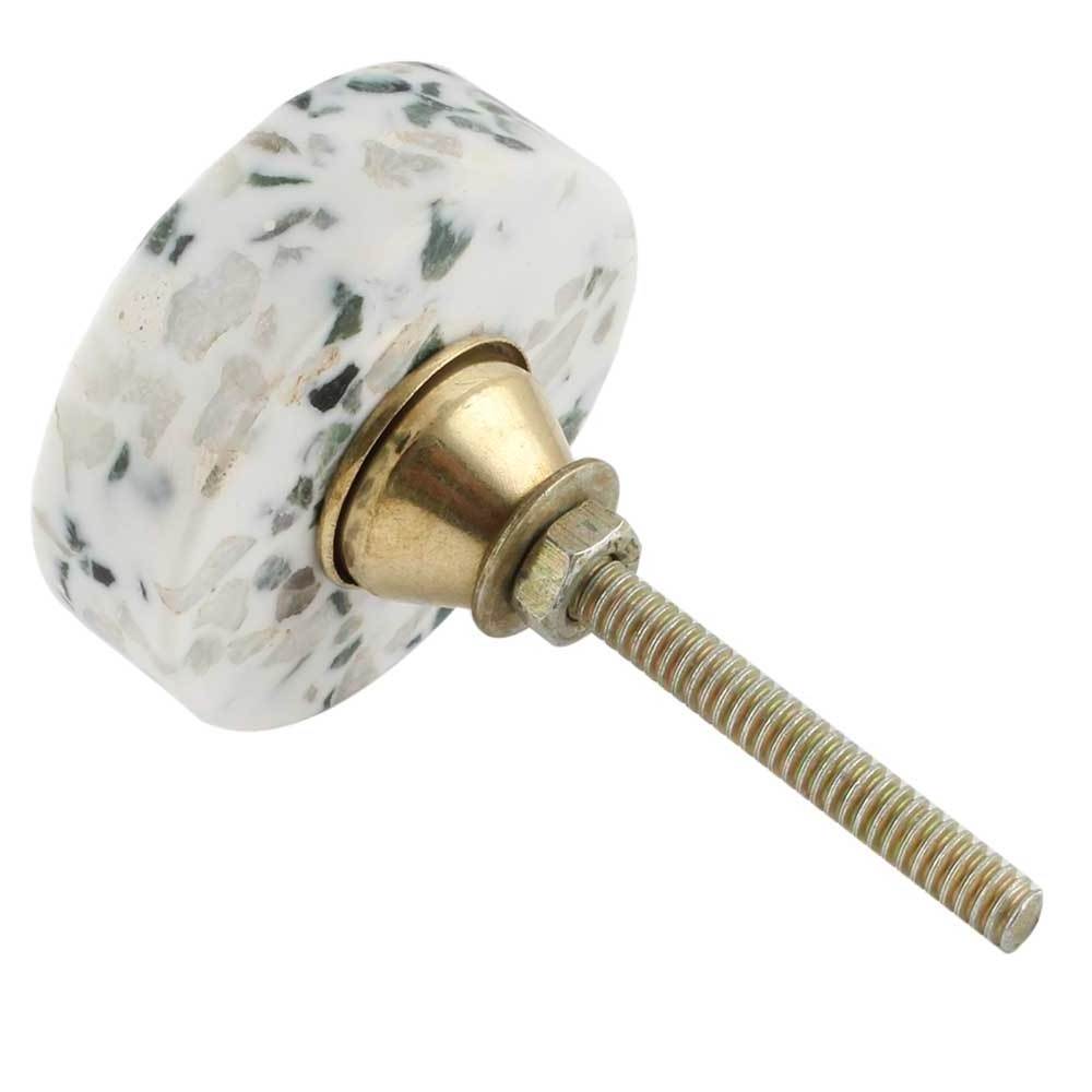 Marble Cabinet Knob Gold Custom Shape Stone Drawer Pulls New Design with handmade use for polished for low price