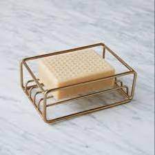 Brass Soap Dish Sponge Holder for customized size cheap price and handmade use for wall hanging use for hot sale