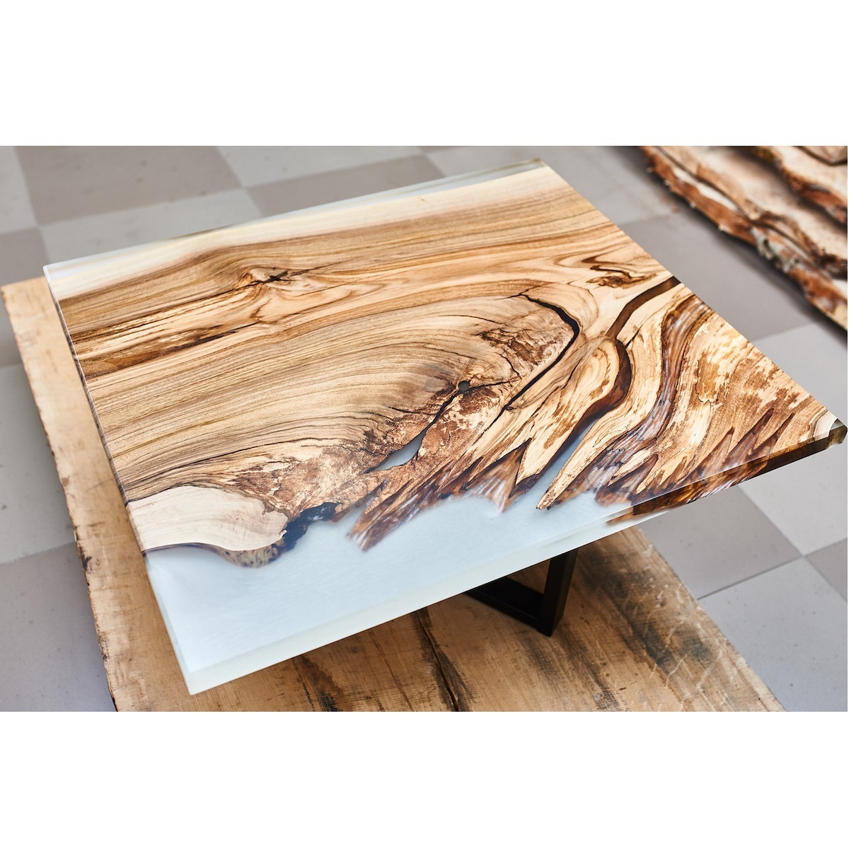 Epoxy resin wood and mix cutting board custom wooden serving board wooden Chopping Board hotel and restaurant use