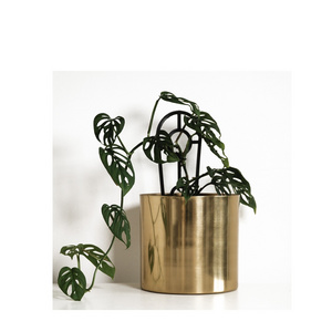 simple design copper large size planter pot huge flower pot for home garden decorative for free low price sample