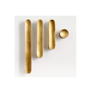 Brass kitchen cabinet knob door cabinet modern brass door handle and copper handles knobs pull with sale product