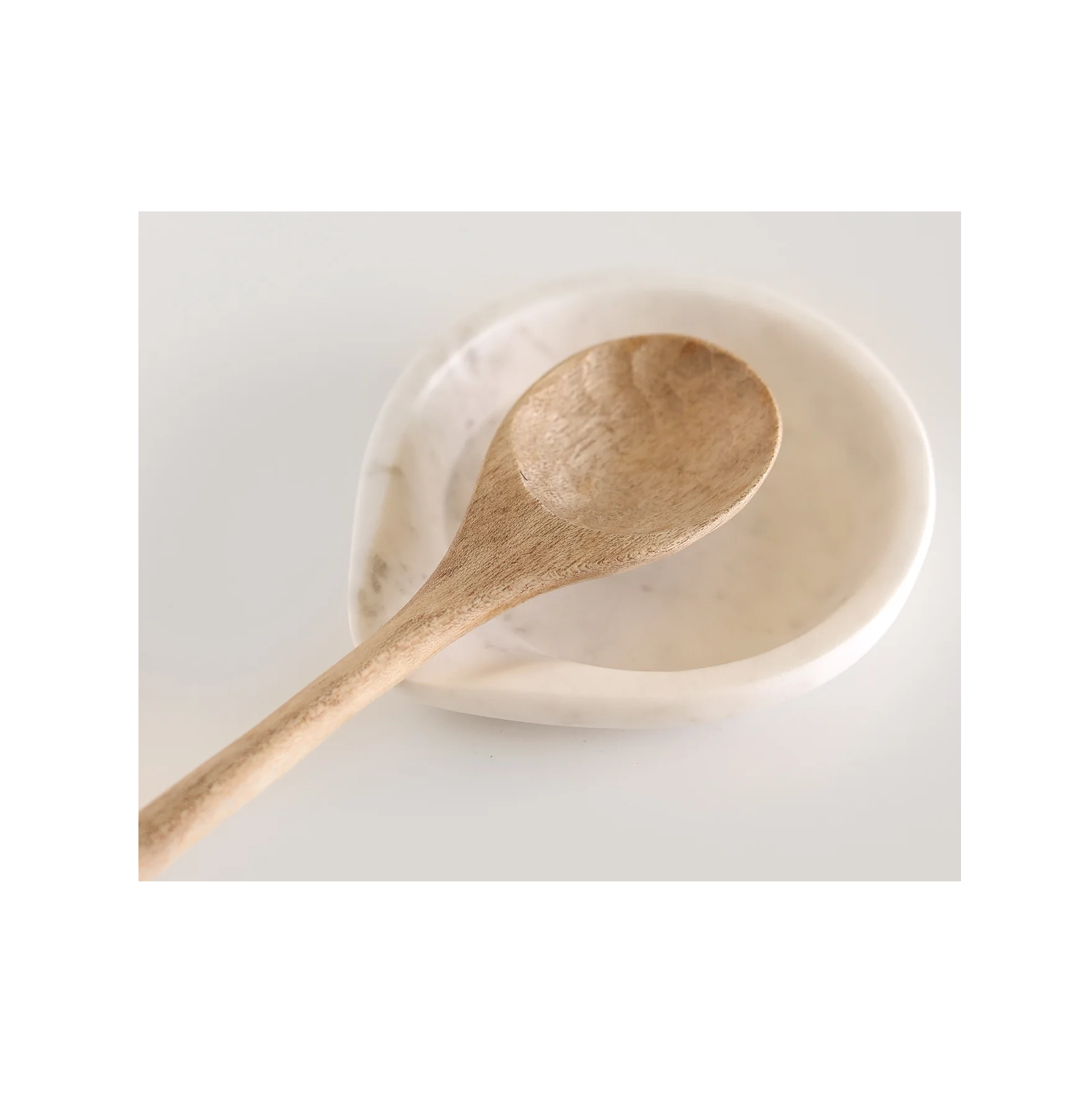 Marble spoon rests Dishwasher Safe white color Marble Melamine Spoon Holder Rest for Kitchen Counter