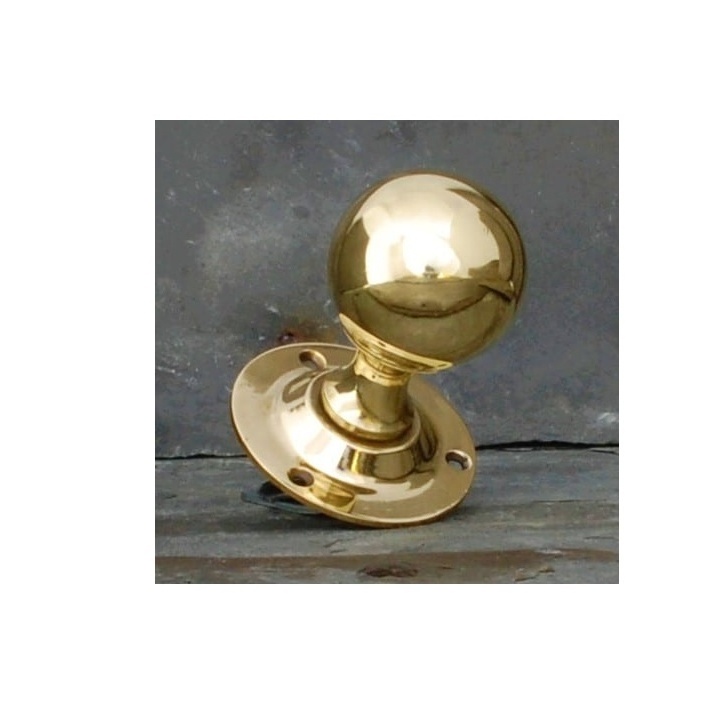 Brass knob furniture cabinet knob and handles antique knobs with handmade shinny polished for low price