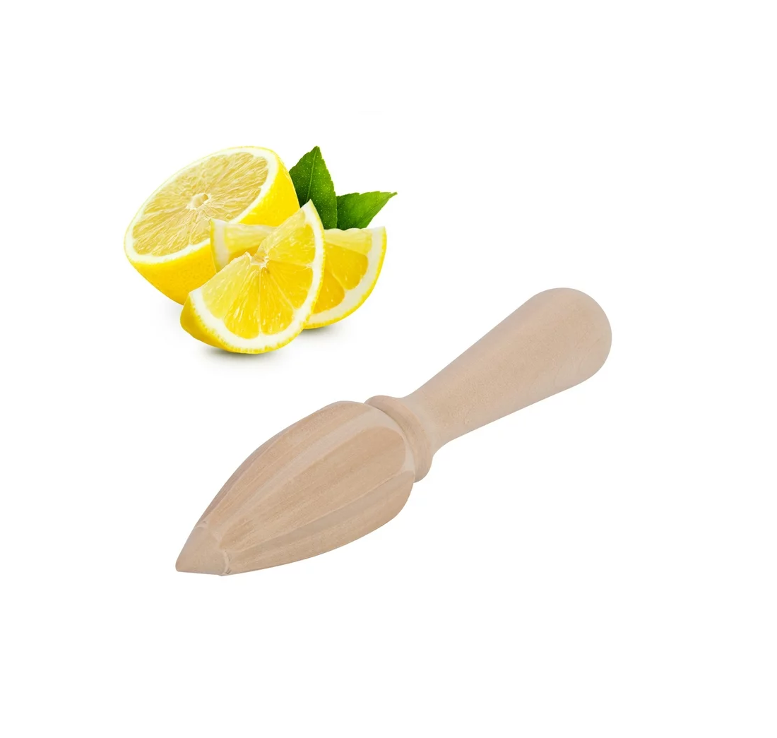 100% Wooden Lemon Reamer Wooden Lemon cutter / fruit cutter / lemon lime slicer and simple design piece with sale