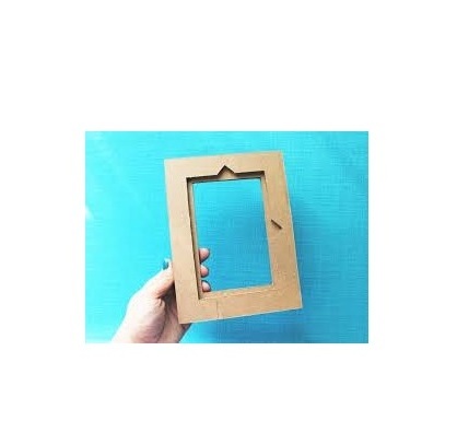 MDF photo frame and heart shape and stand for customized size and cheap price and square shape and handmade use for low price