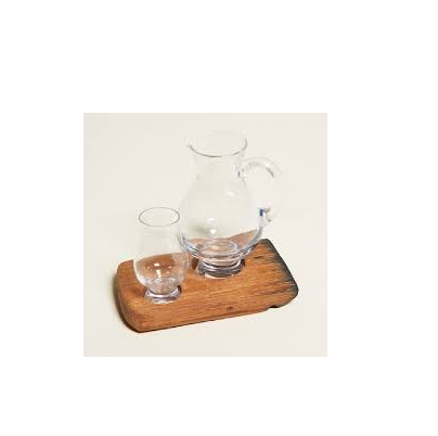 Rustic bar glass holder Bath Accessories Supplies Organizer With handmade use for hot sale product natural