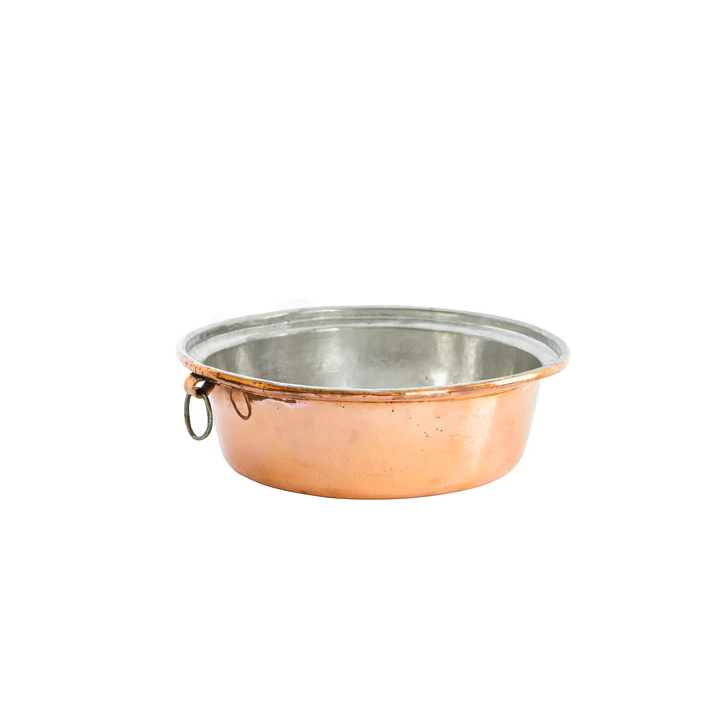 Copper Supplies Casseroles Round Shape Table Ware Fancy Hot Pot Hammered Design Luxury Stainless Steel Food Warmer with sale