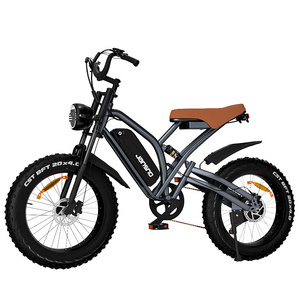 jansno x50 7 Speed E bike 500W 750W 1000W Electric Cycle City Hybrid Mountain Bicycle Off Road Adult Electric Fat Tire Bike