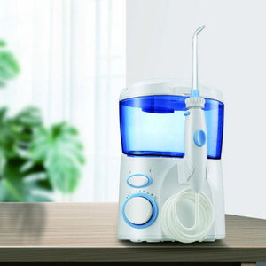 Professional Home Use Oral Hygiene Oral Irrigator Waterproof Teeth Cleaning Desktop Cordless Water Pick Flosser