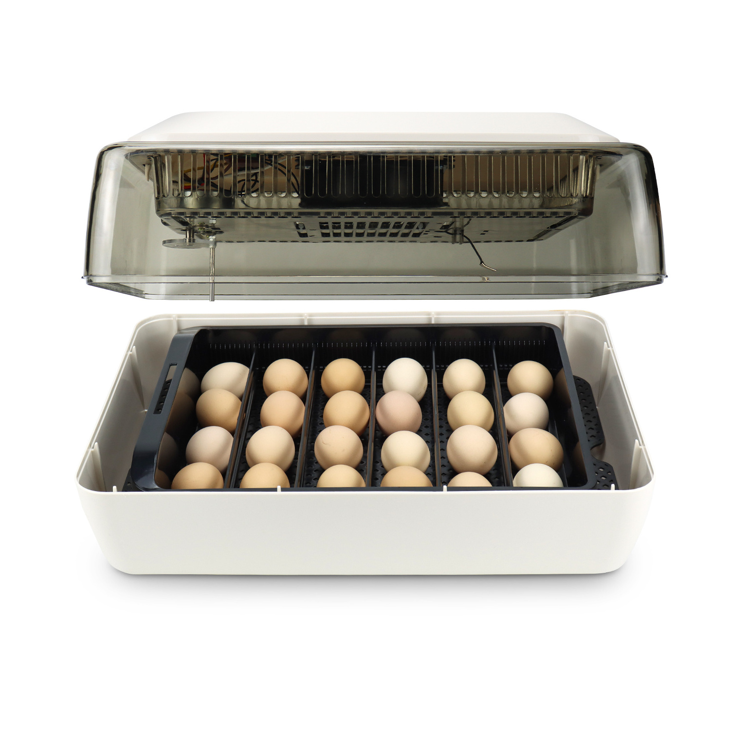 Janoel Incubator 24 Eggs Incubator Maximize Your Poultry Breeding Efficiency with Expert Equipment for 24 Eggs