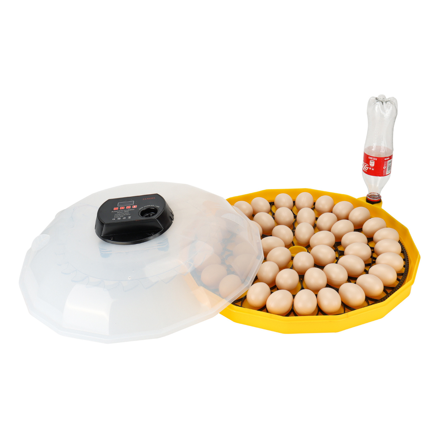 Janoel automatic 48 egg incubator hatching machine yellow incubator