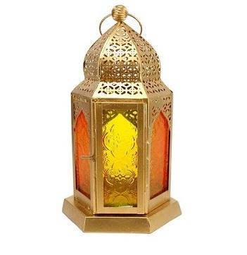 Latest hot selling Luxurious Lanterns Plain Moroccan Decor wholesale cheapest iron Wood Brass small lantern decoration candle