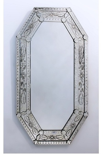 Venetian mirror looking glass in small large customer sizes for bar and serving purpose and decor Wall decor mirror