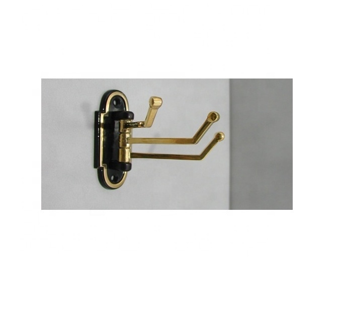 Handmade  hook in iron brass aluminium hook Latest Design Modern Color Wall And Door Triple Pin Hook Aluminum Metal