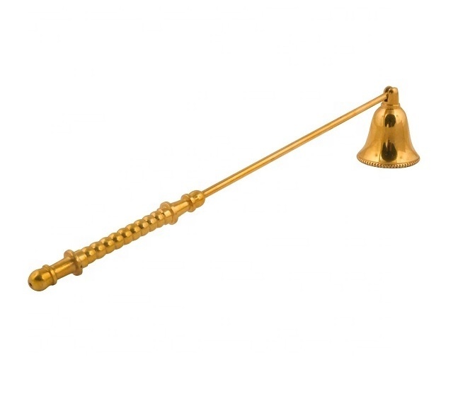 Hot selling Decorative candle snuffer Luxury Household Candle Accessories With Wick Trimmer Metal Candle Snuffer