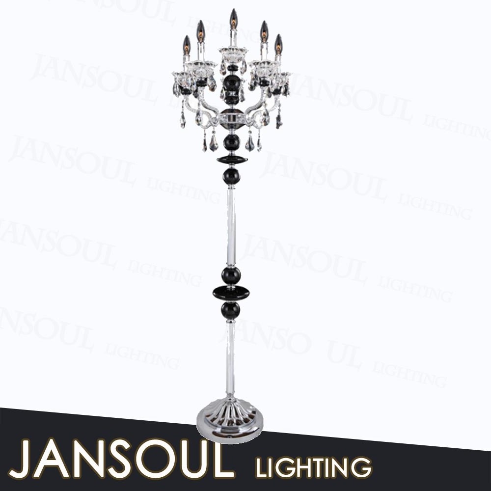 crystal candelabra chandelier floor lamp classic crystal floor standing lamps europea style handmade floor from china supplier