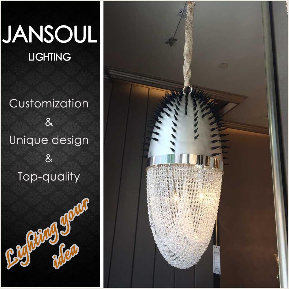 modern oval circular home lighting luminaire crystal glass globe pendant lamp high quality