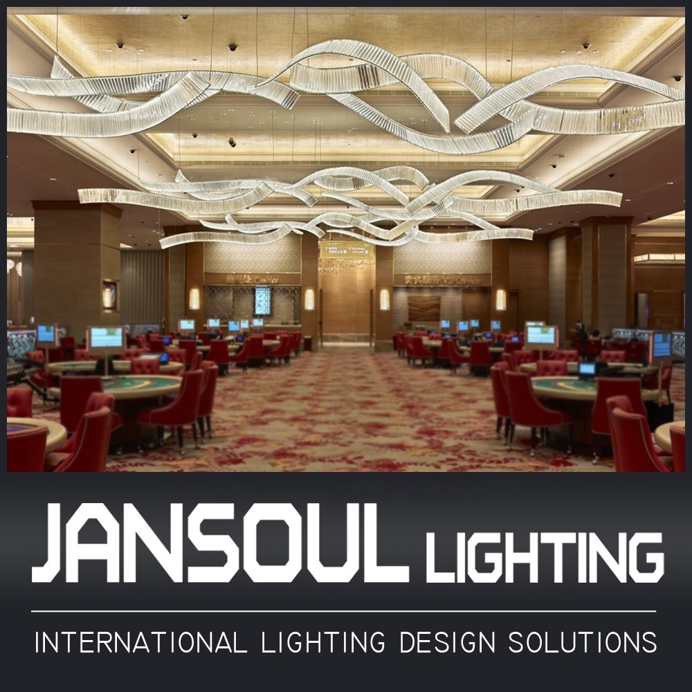 Jansoul lighting modern design hotel banquet hall decoration lights