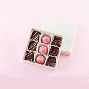 Customize Luxury magnetic closure Valentines Sweet Candy dates Gift Chocolate cookies Packaging Boxes