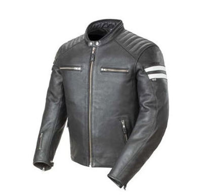 Men's Leather Jacket Motorcycle Off-Road Biker Jacket Leather Protective Gear Motorcycle Leather Jacket