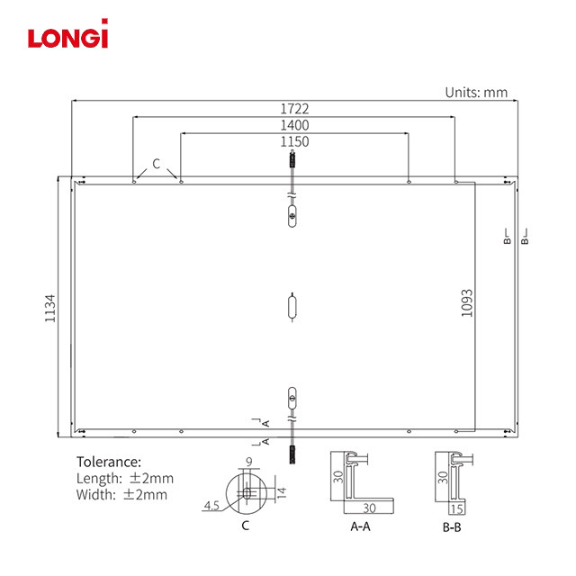 High Efficiency Longi 405 watt 410w 425w half cut solar panels for home solar energy system solar panel 415 watt 420w 4