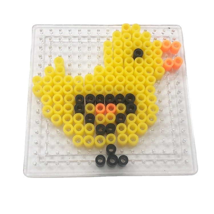 Wholesale Factory Price Perler Beads Toy Kit Hama beads 3D Puzzle DIY Toy Kids Creative Handmade Craft Toy Gift