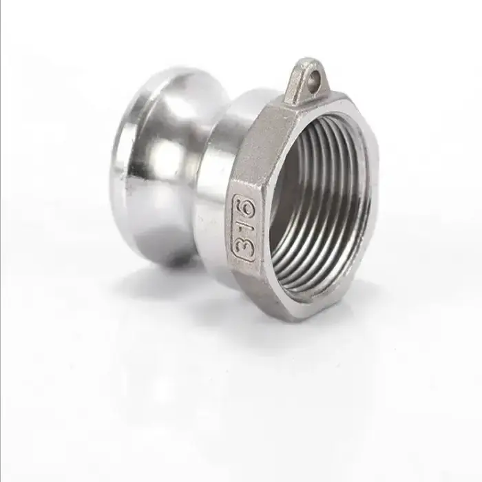 Hot sale quality and low price all type stainless steel camlock quick coupling fittings locking camlock fittings