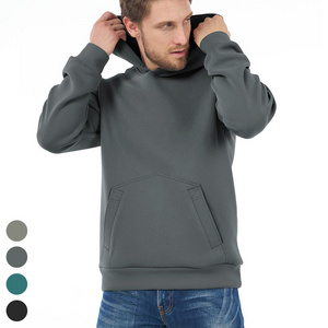 Wholesale Mens Hoodies Heavyweight Loose Long Sleeve Casual Pullover High Quality Sweatshirt Custom Blank Hoodie Men Hoodies