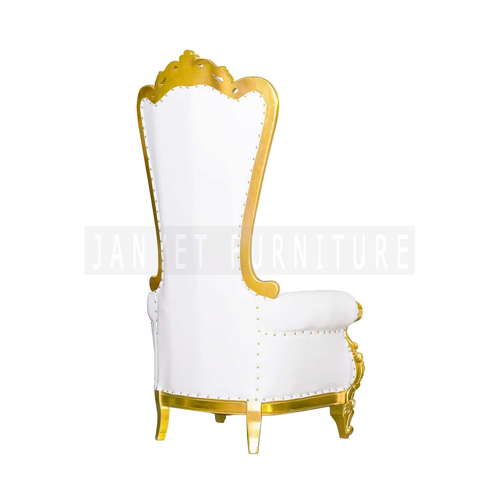 Cheap Wedding Gold Royal King Throne Chair For Queen Wholesale