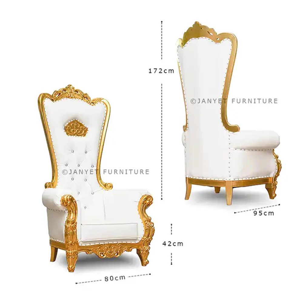 Fashion Decorating Used throne chair wedding for sale