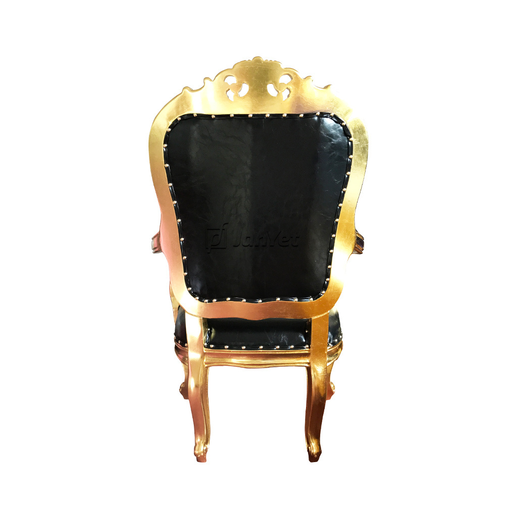 Wholesale Hand Carved Classical French Style Wooden Dining Chair