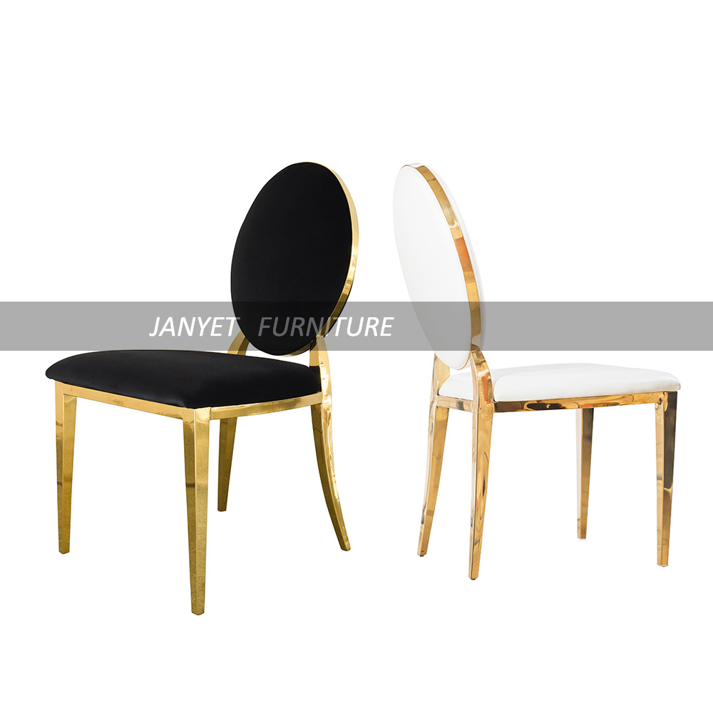 Wholesale Black Velvet Stackable Wedding Dining Round Back Event Chair On Sale