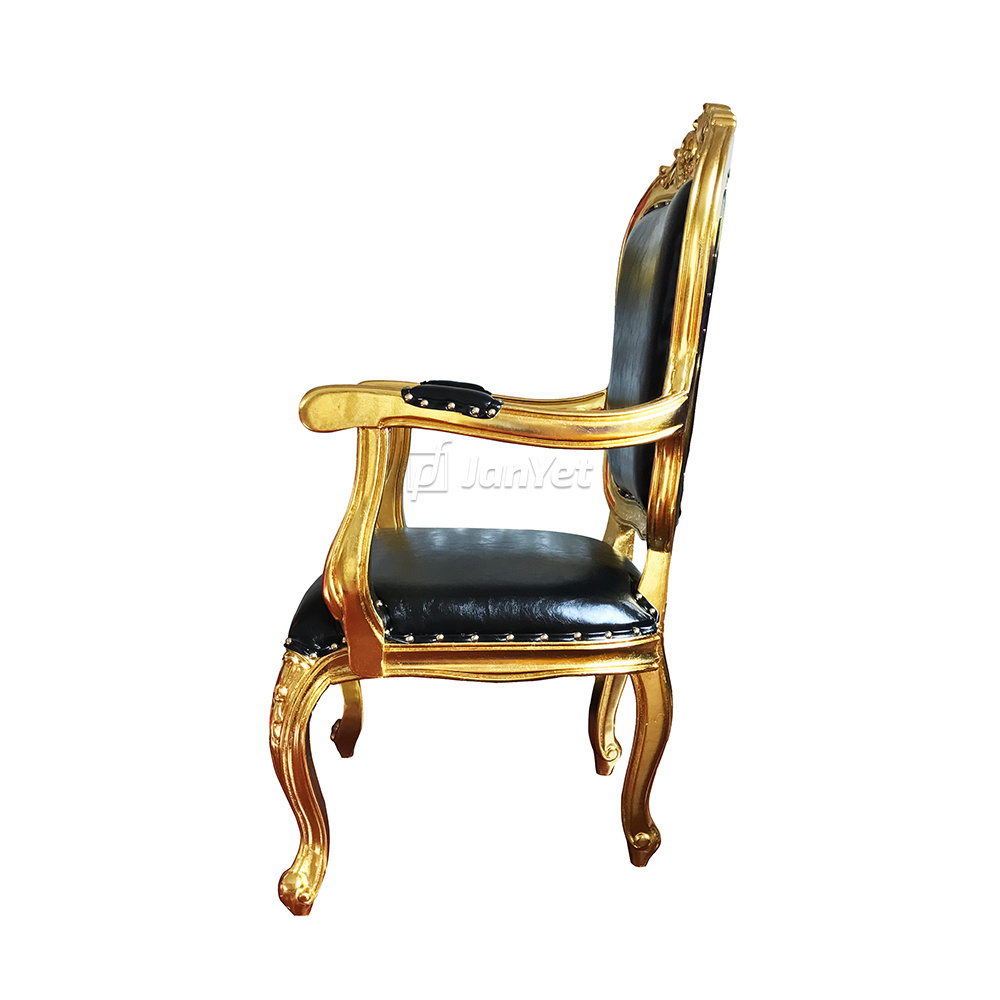 Wholesale Hand Carved Classical French Style Wooden Dining Chair