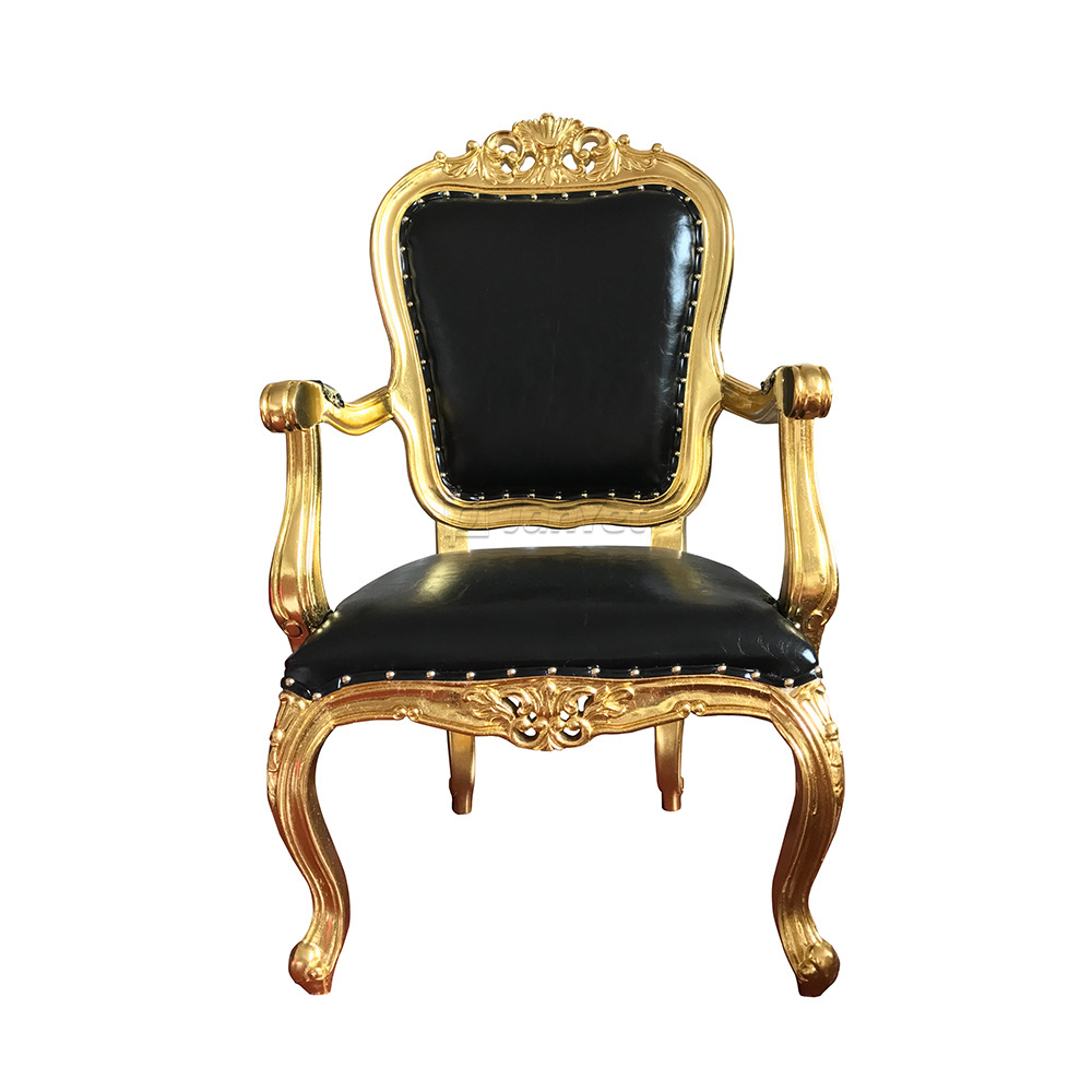 Wholesale Hand Carved Classical French Style Wooden Dining Chair