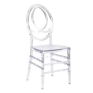 Wholesale Stacking Wedding Event Acrylic Resin Clear Phoenix Chairs