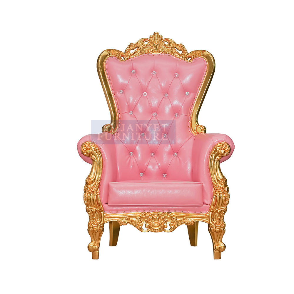 Luxury Wedding Kids King Throne Chair