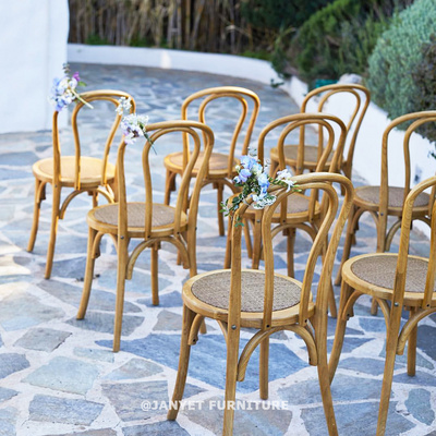 Wholesale Rustic Style Event Dining Bentwood Wedding Thonet Chairs