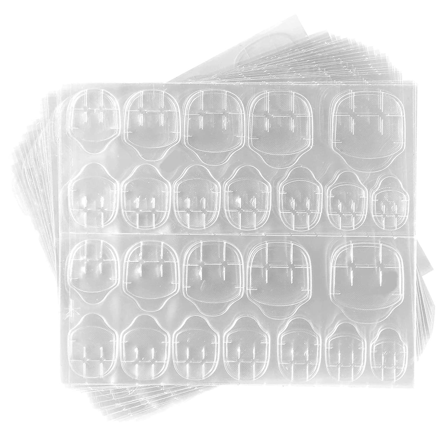 Nail Adhesive Stickers Adhesive Tabs for Acrylic Nail Double Sided Breathable Glue Sticker Jelly Gel False Nails Tips