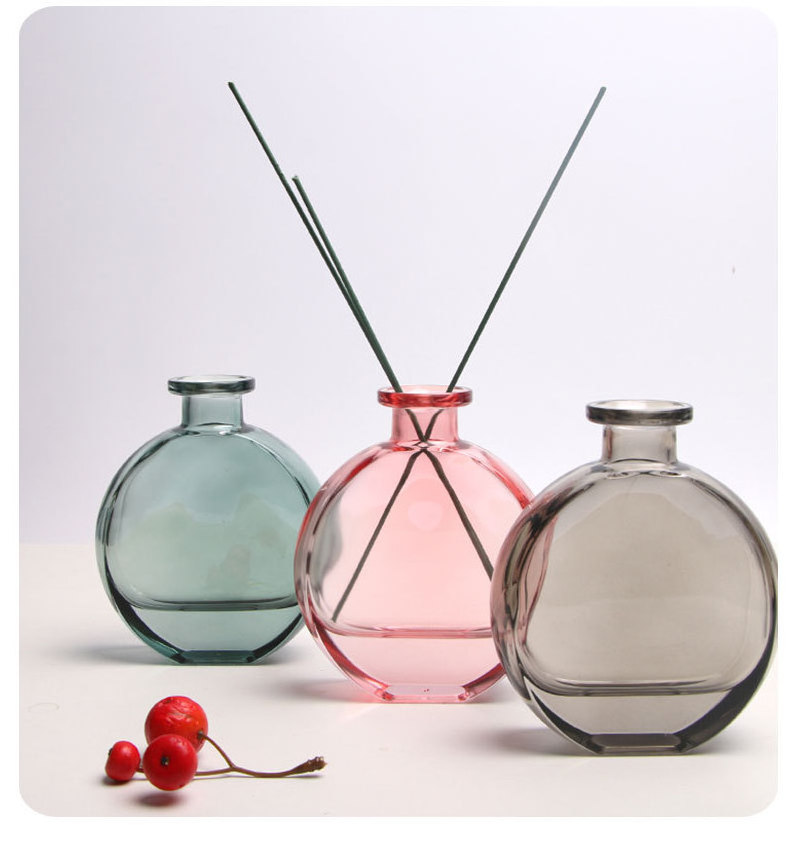 Tabletop Decoration Wholesale Nordic Home Wedding Creative Unique Mini Glass Pot Decorative Flower Bottle Glass Vase