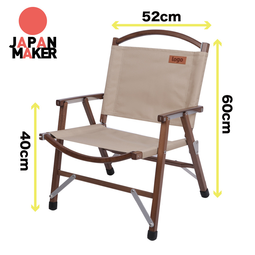 Folding Camping wood Chair of Outdoor  Picnic Yard Living Room