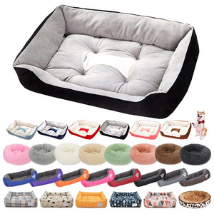 Best Selling 2020 Pet Pillow portable Orthopedic Sofa memory foam orthopedic dog bed with blanket