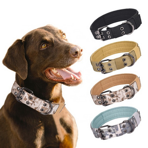 Heavy Duty Custom Adjustable Safety Webbing Straps Nylon Webbing Dog Collar Tactical