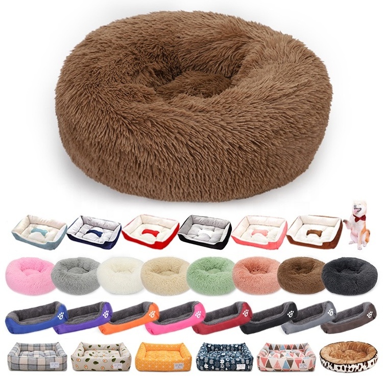 Best Selling 2020 Pet Pillow portable Orthopedic Sofa memory foam orthopedic dog bed with blanket