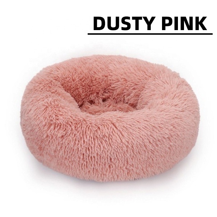 Wholesale Luxury Cozy Winter Cute Fluffy And House Modern Novelty Plush Pet Felt Cat Bed