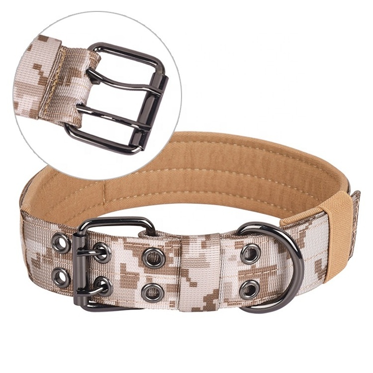 Heavy Duty Custom Adjustable Safety Webbing Straps Nylon Webbing Dog Collar Tactical