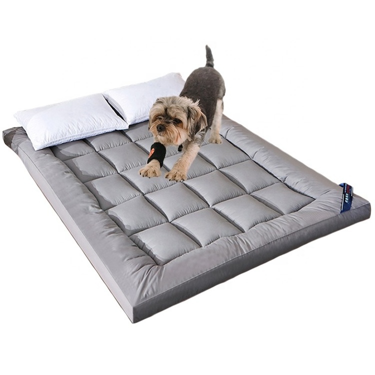 Washable XXL Giant Human Size Dog Bed Plush Soft Safety Orthopedic Foam Pet Bed For Human