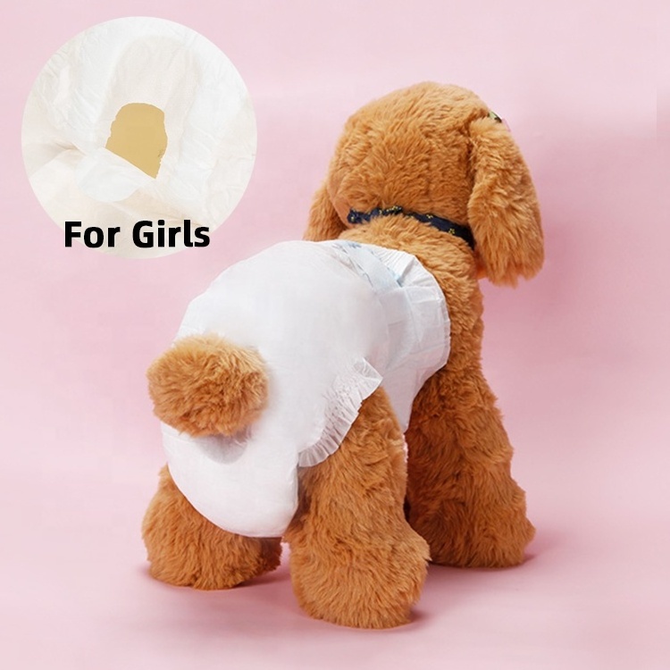 Manufacturer Quick Absorb Training Puppy Urine Bowel Pet Dog Diapers Female