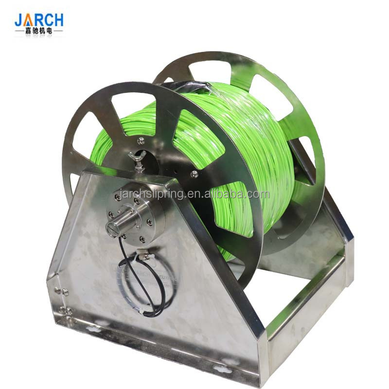 Heavy duty spring stainless steel rewind hose reel stainless steel hose reels high pressure manual cable reel steel