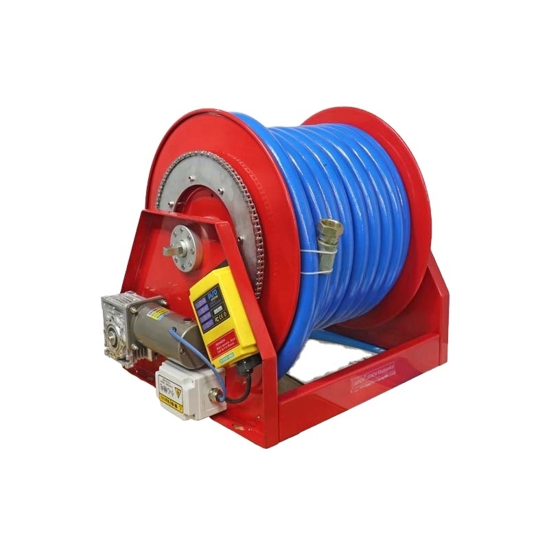 High quality steel wire rope cable spool reel explosion proof drum cable reel drum 100m with switch auto control